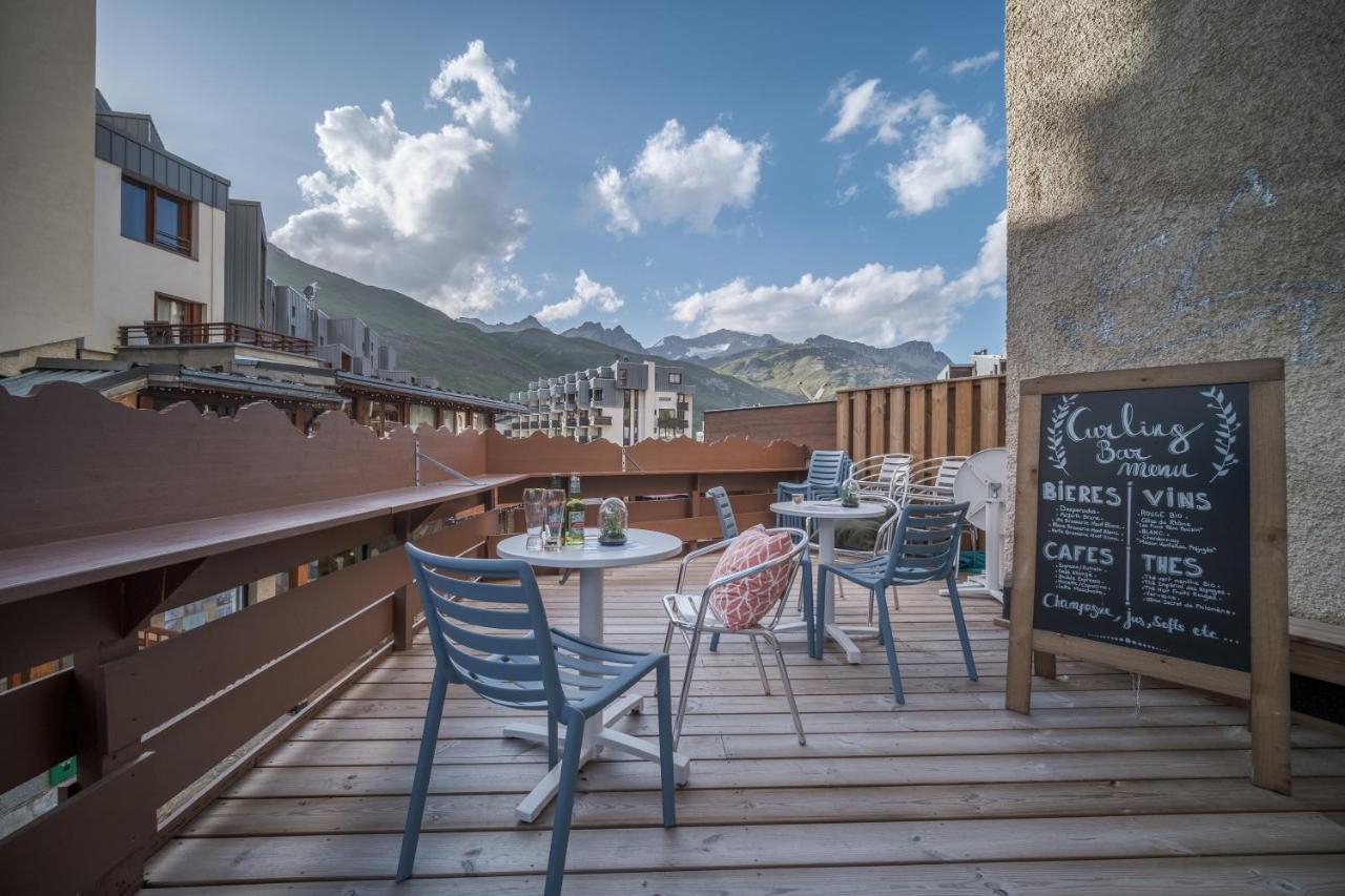 Curling Hotel & Bar Tignes Exterior foto